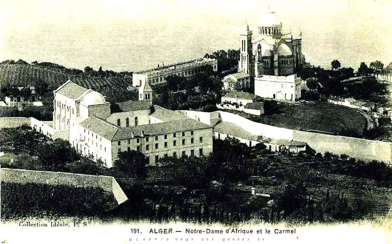 341- Alger - Notre dame d'Afrique et le Carmel.JPG